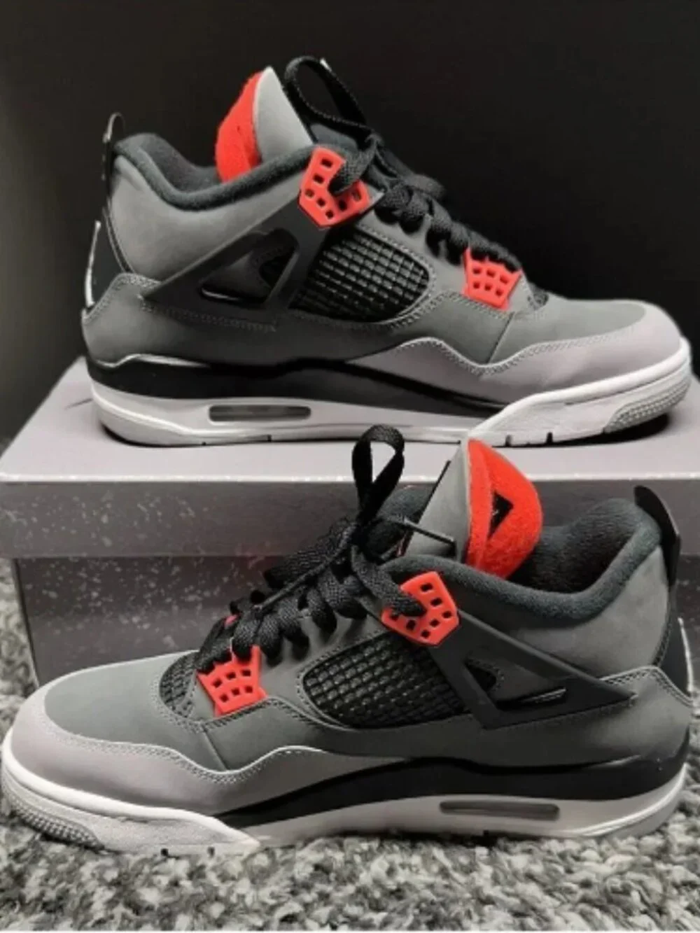 Air Jordan 4 Infrared Shoes Sneakers Mens‎
